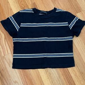 Brandy Melville Striped Crop Top